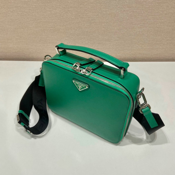 Prada Brique Saffiano leather bag Green 2VH069