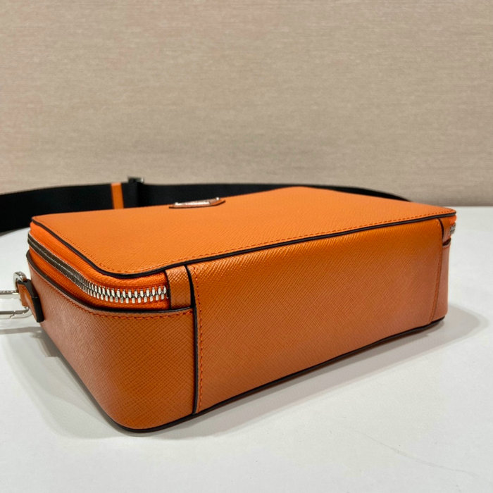 Prada Brique Saffiano leather bag Orange 2VH069