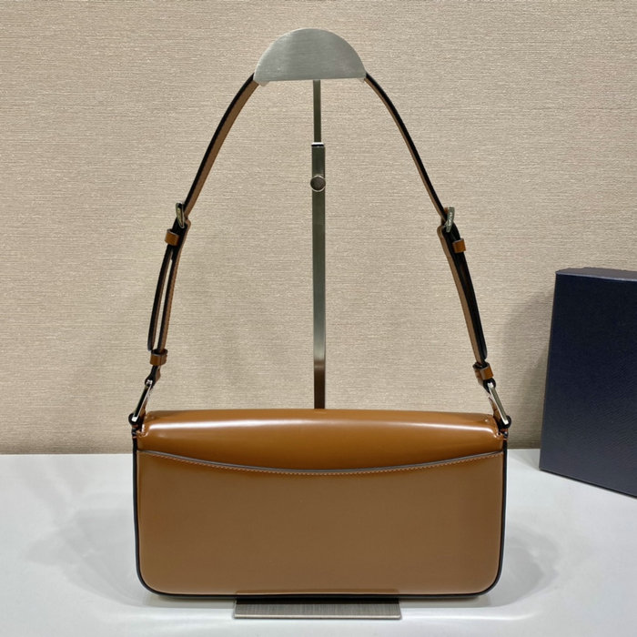 Prada Brushed leather Prada Femme bag Brown 1BD323