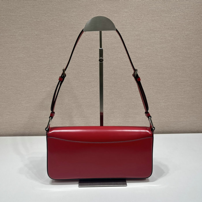 Prada Brushed leather Prada Femme bag Red 1BD323