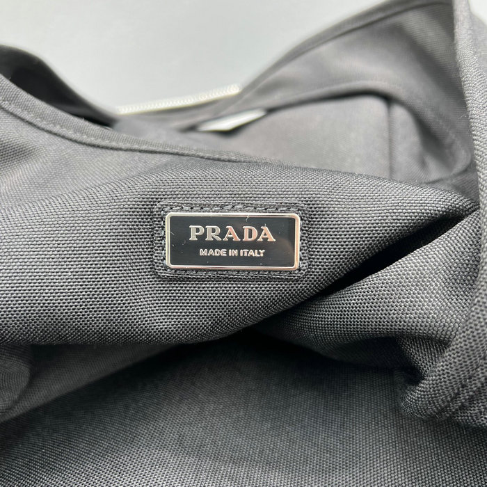 Prada Canvas hobo bag Black 2VY005