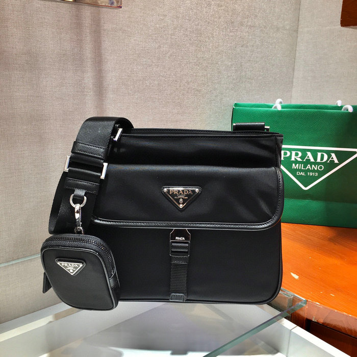 Prada Nylon Messenger Bag 2VH110