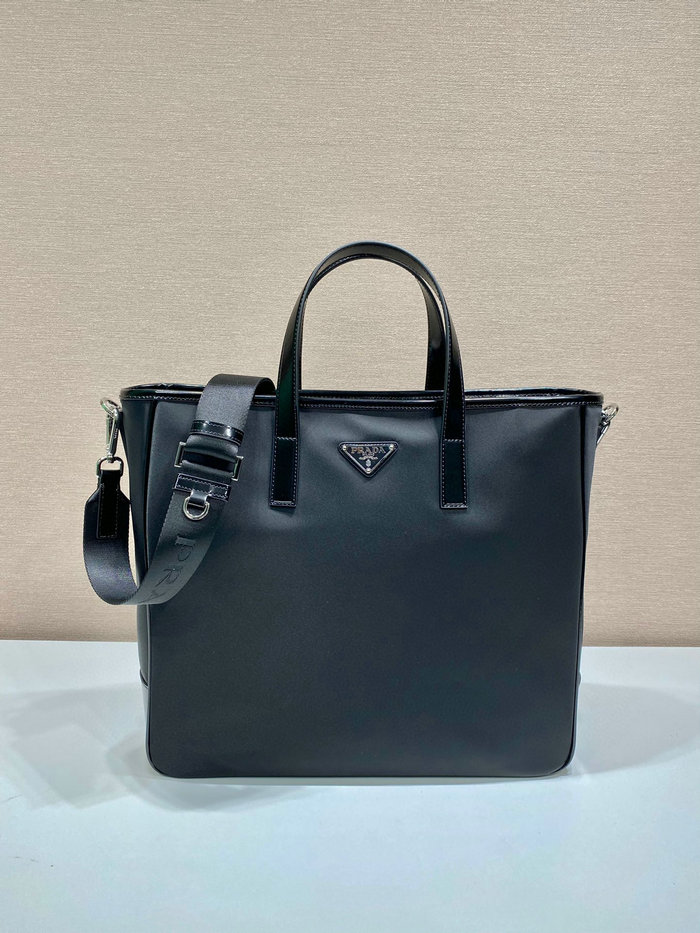 Prada Re-Nylon and Leather tote 2VG064