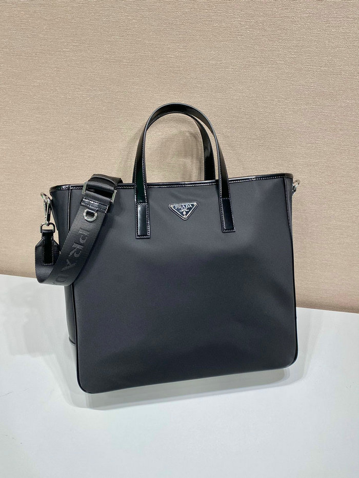 Prada Re-Nylon and Leather tote 2VG064