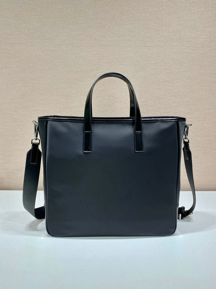 Prada Re-Nylon and Leather tote 2VG064