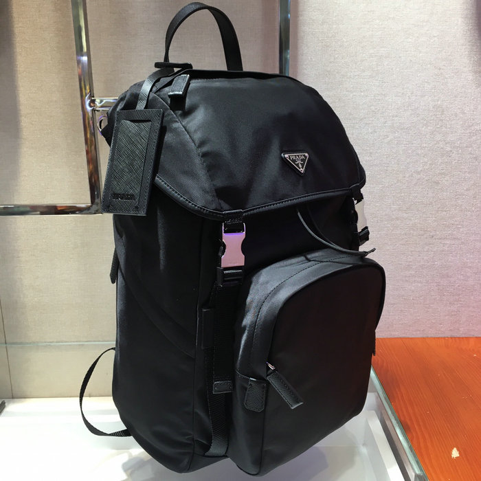 Prada Re-Nylon and Saffiano leather backpack 2VZ135