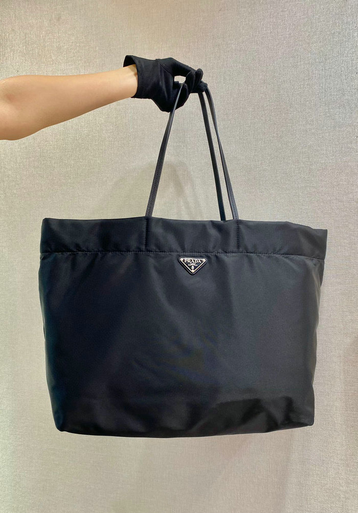 Prada Re-Nylon and Saffiano leather tote bag 1BG107