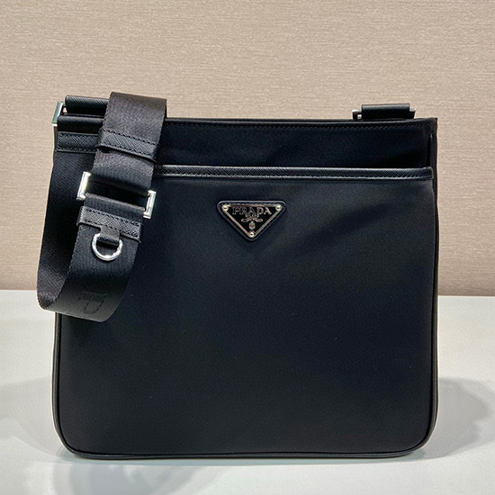 Prada Re-Nylon and Saffiano shoulder bag 2VH118