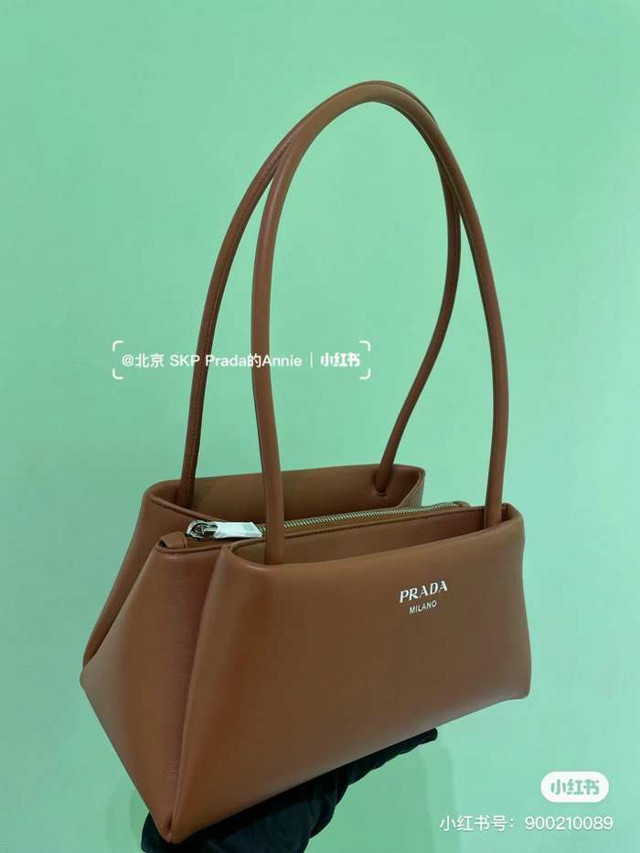 Prada Small leather bag Brown 1BA368