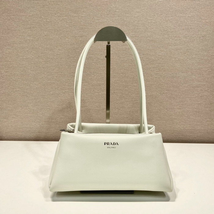 Prada Small leather bag White 1BA368