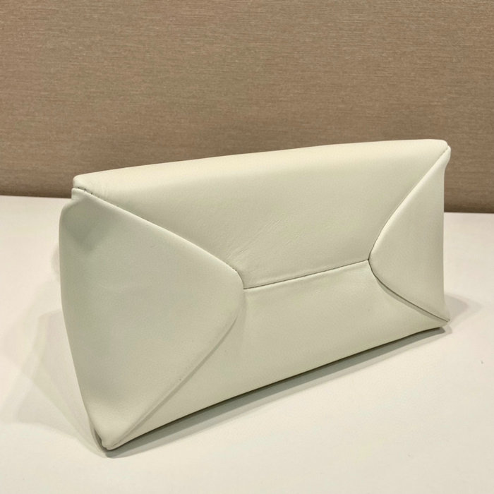 Prada Small leather bag White 1BA368