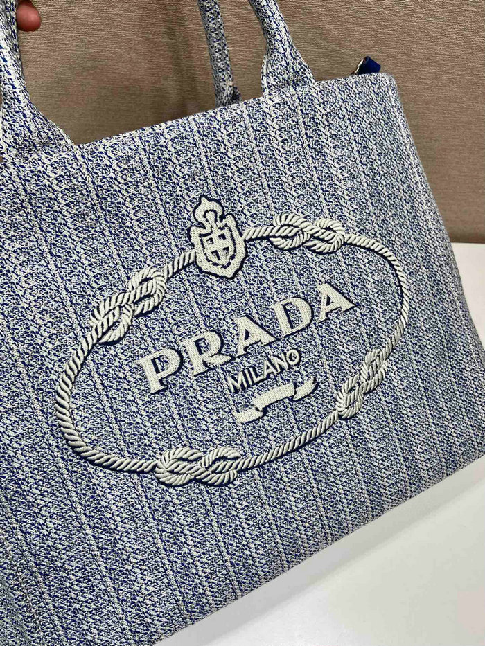 Prada Tote Bag Blue 1BA342