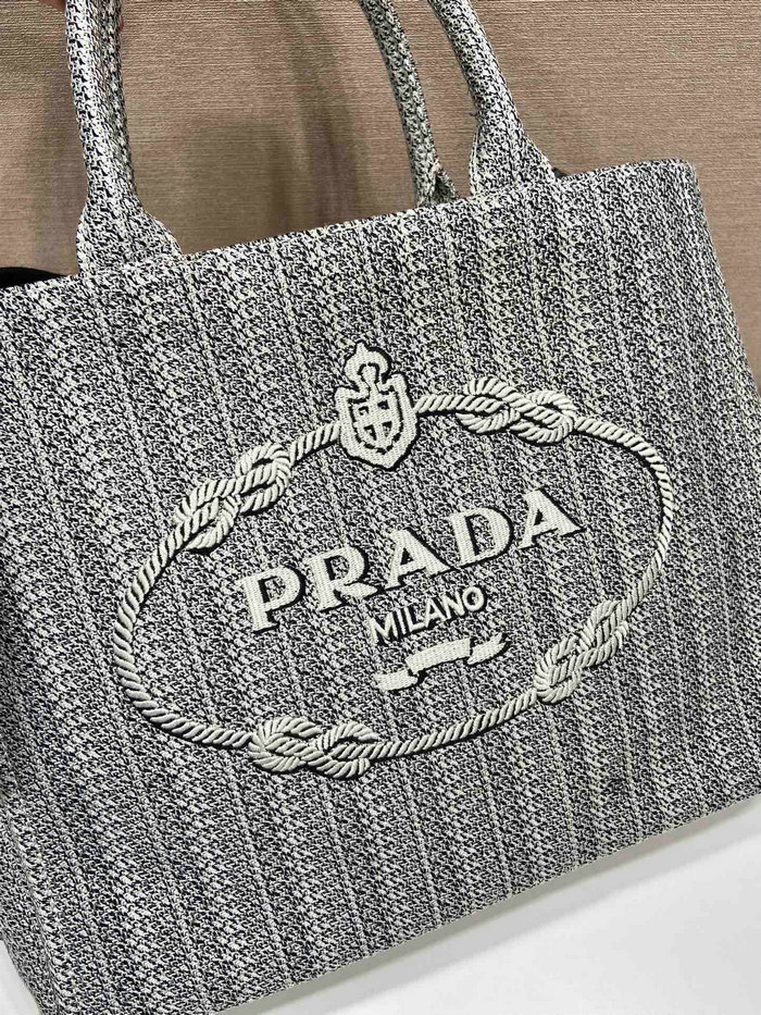 Prada Tote Bag Grey 1BA342