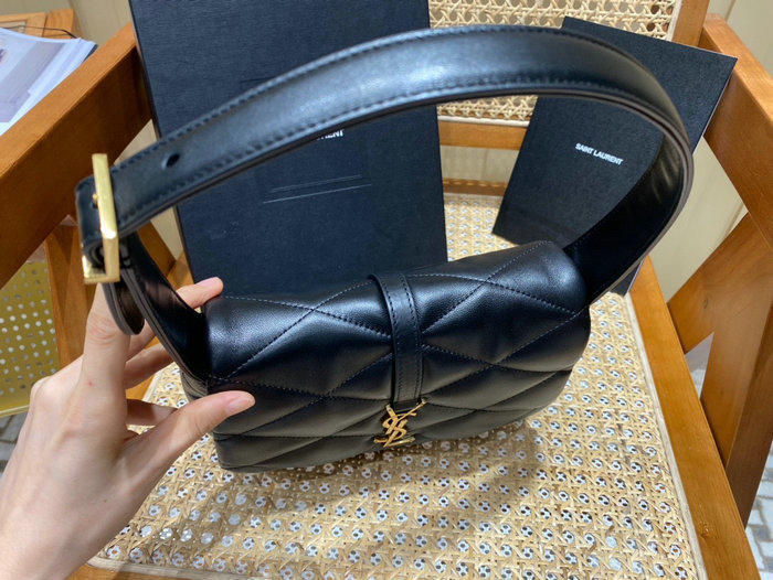 Saint Laurent Le 57 Hobo Bag Black 698567