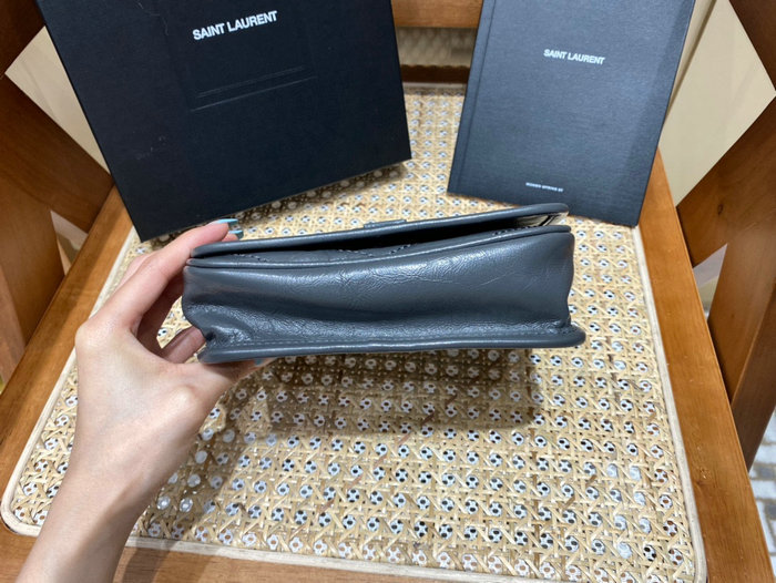 Saint Laurent Niki Chain Wallet Grey 583103