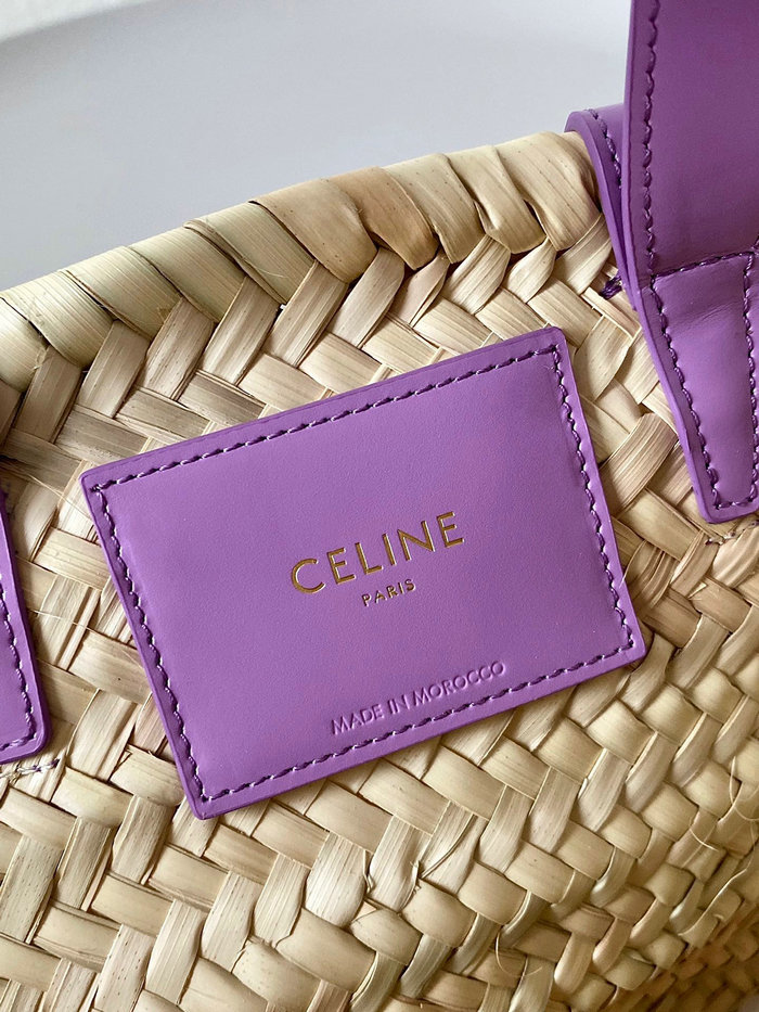 Teen Triomphe Celine Classic Panier Purple C35363