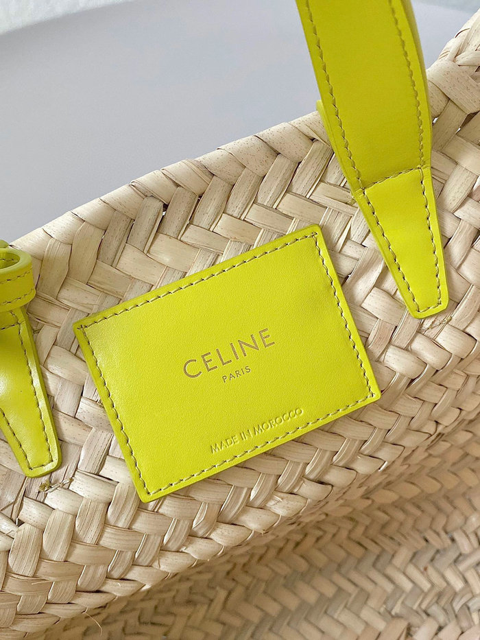 Teen Triomphe Celine Classic Panier Yellow C35363