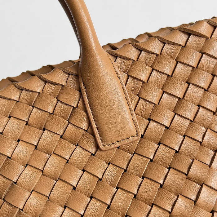 Bottega Veneta MINI CABAT Caramel B10021