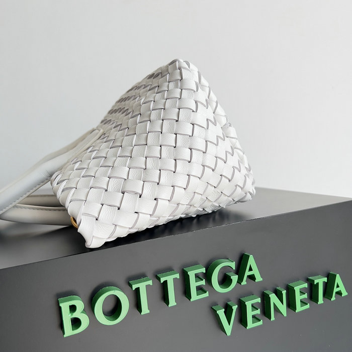 Bottega Veneta MINI CABAT White B10021