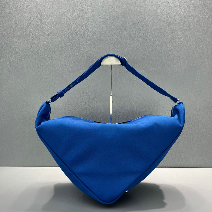 Prada Canvas Triangle Bag Blue 2VY007