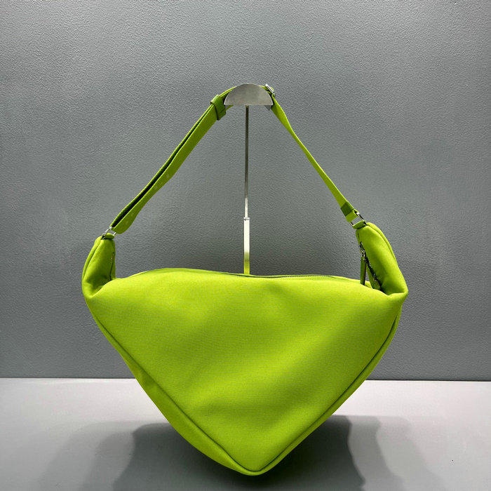 Prada Canvas Triangle Bag Green 2VY007