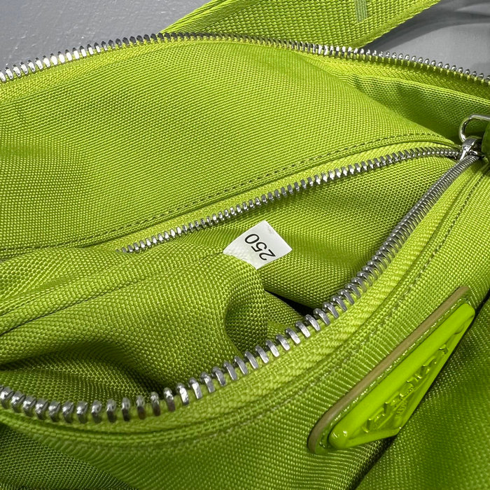 Prada Canvas Triangle Bag Green 2VY007