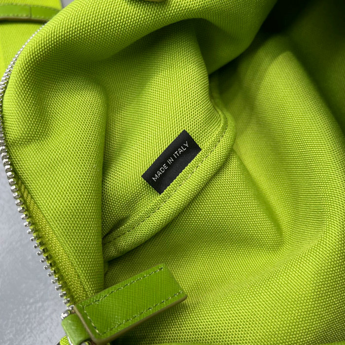 Prada Canvas Triangle Bag Green 2VY007