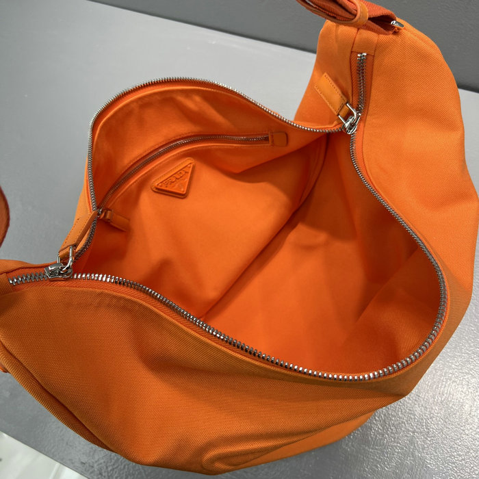 Prada Canvas Triangle Bag Orange 2VY007