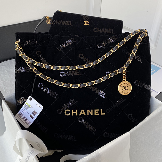 CHANEL 22 HANDBAG Black AS3261