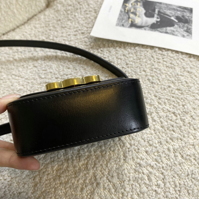 Celine Mini Triomphe Black C35021