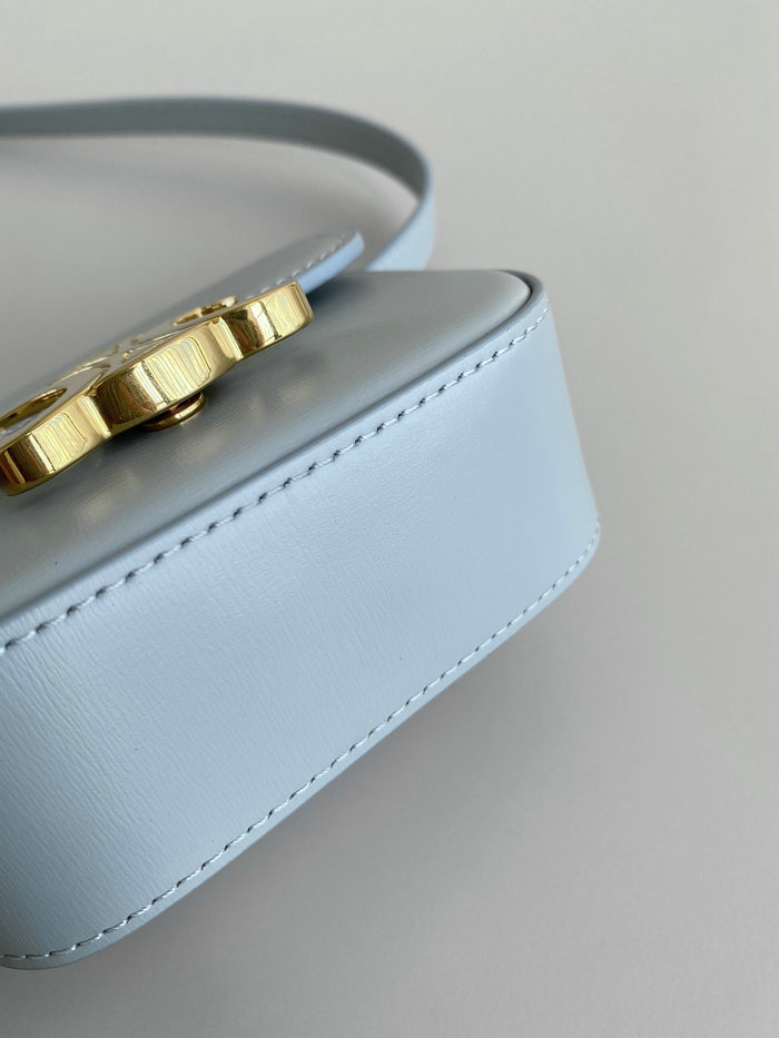 Celine Mini Triomphe Blue C35021