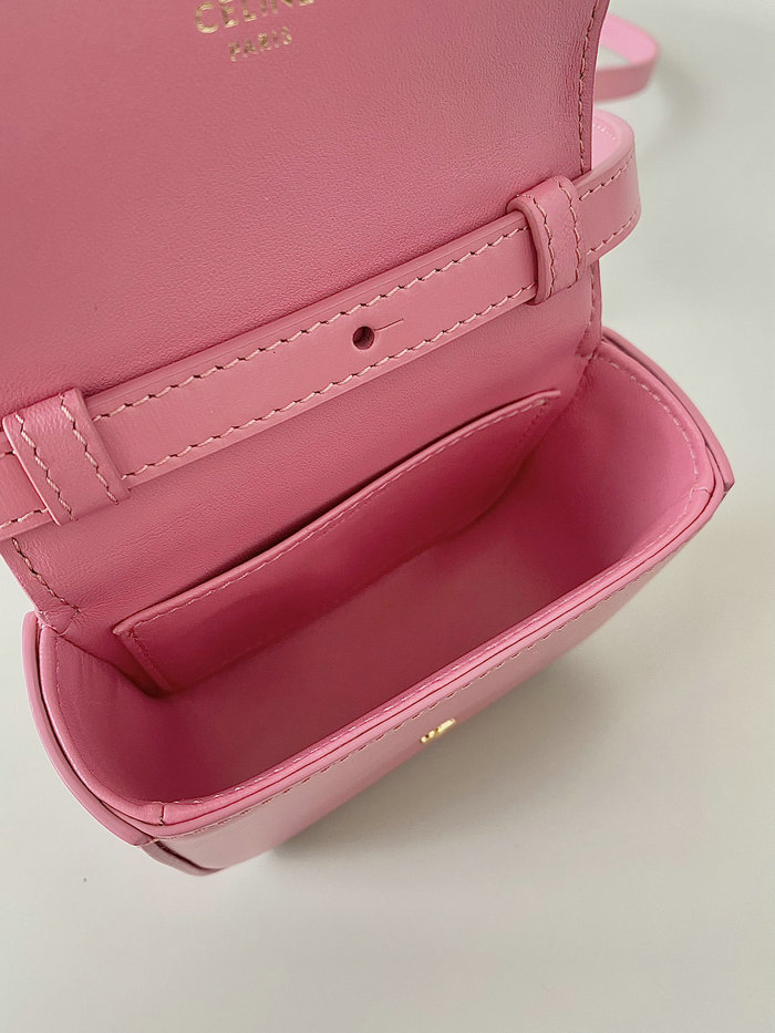 Celine Mini Triomphe Pink C35021