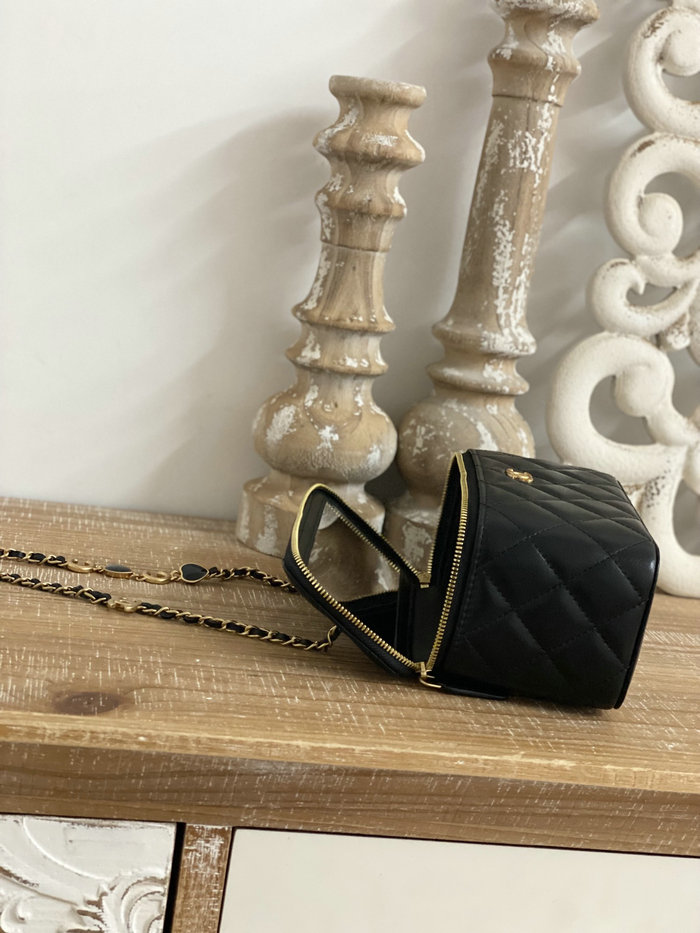 Chanel Mini Shoulder Bag Black AS81226