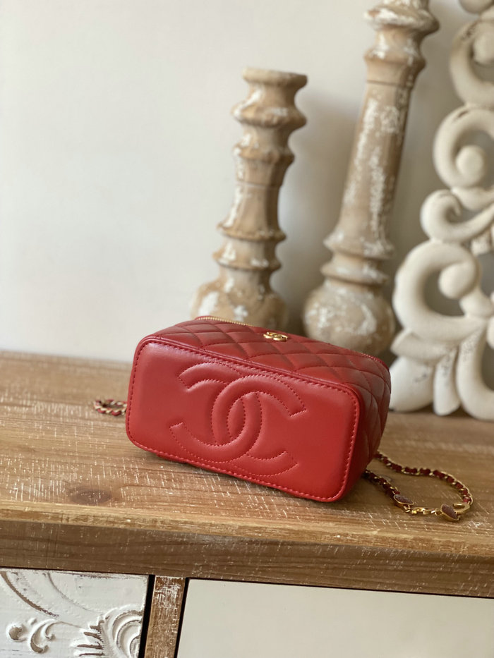 Chanel Mini Shoulder Bag Red AS81226