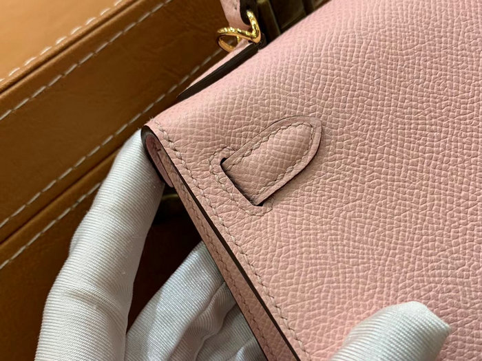 Hermes Mini Kelly II Bag Pink H82401