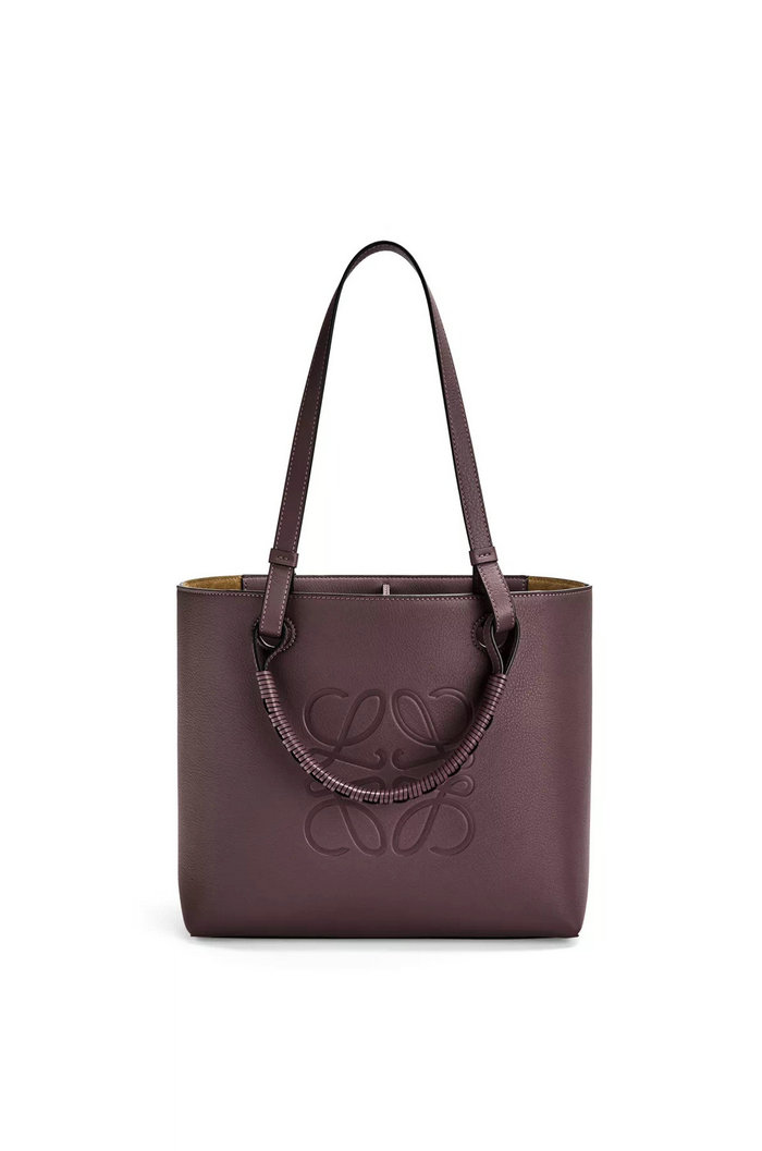 LOEWE Small Anagram Tote bag Burgundy 62186