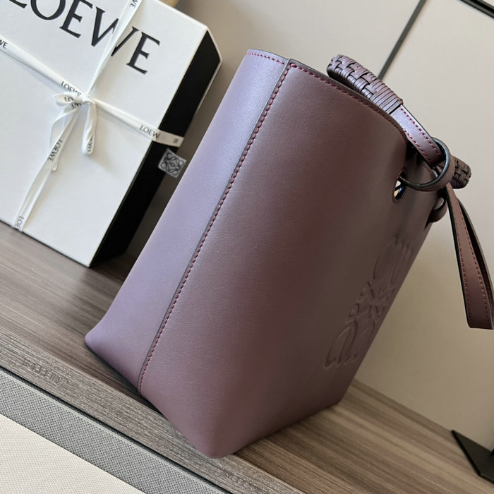 LOEWE Small Anagram Tote bag Burgundy 62186