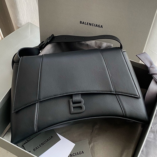 Balenciaga Downtown Smooth Medium Shoulder Bag B671354