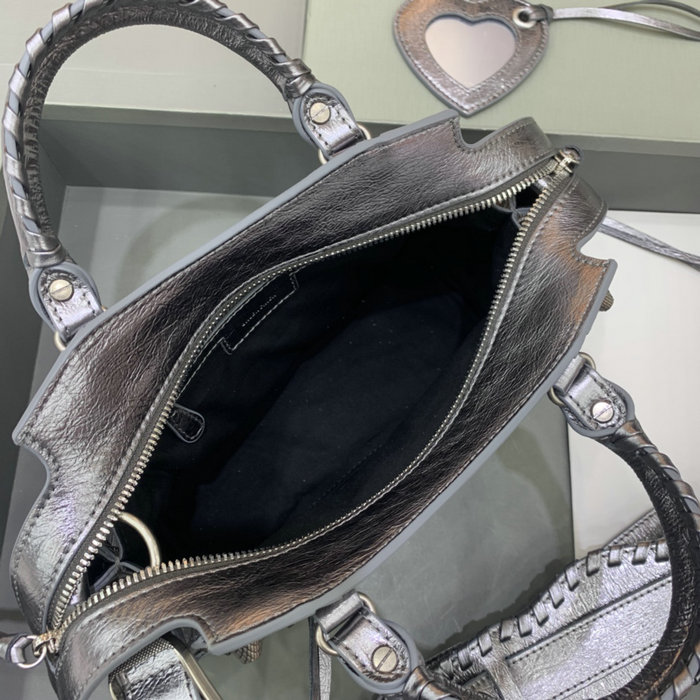 Balenciaga Neo Cagole XS shoulder bag Silver B70094