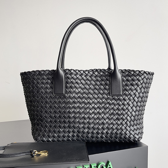 Bottega Veneta Medium Cabat Black B608810