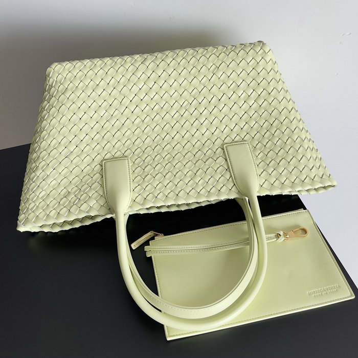 Bottega Veneta Medium Cabat Lemon Washed B608810