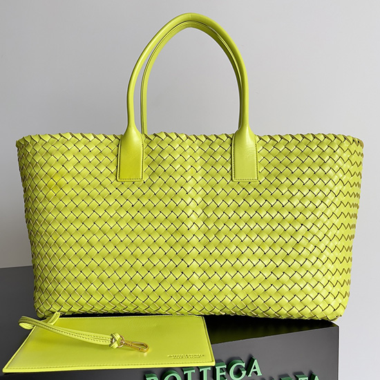 Bottega Veneta Large Cabat Acid kiwi B608811