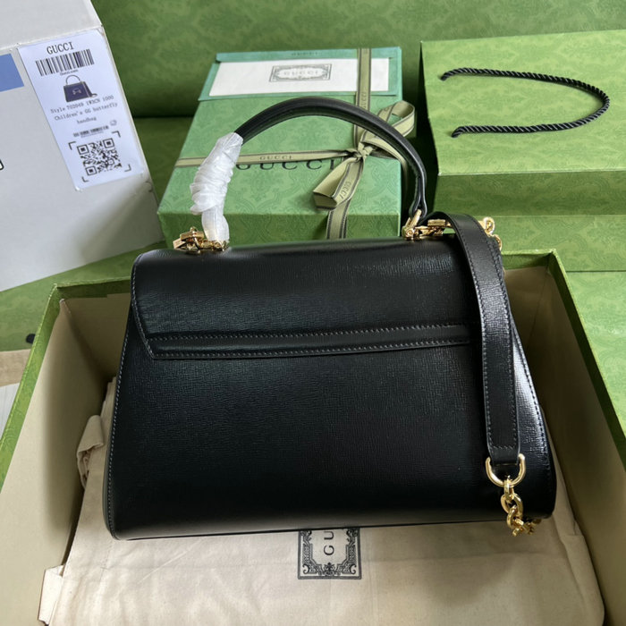 Gucci Horsebit 1955 medium bag Black 702049