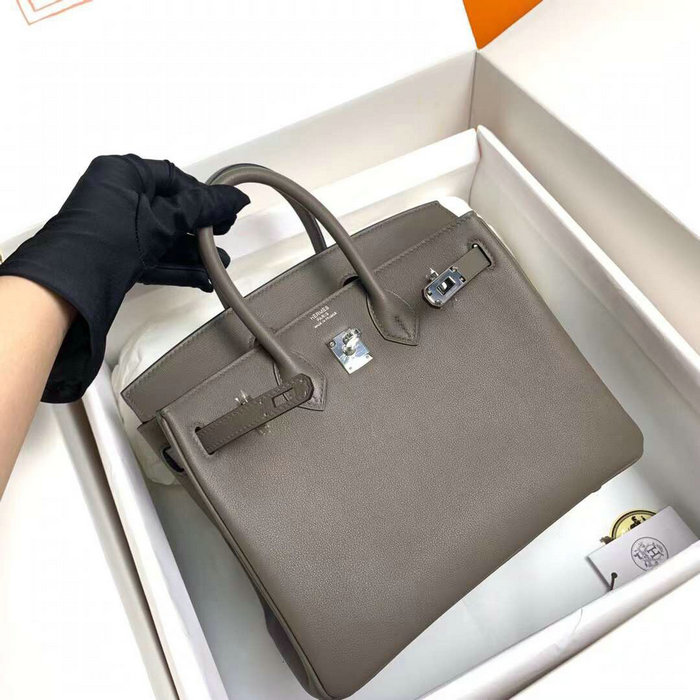 Hermes Swift Leather Birkin Bag Etain HB10231