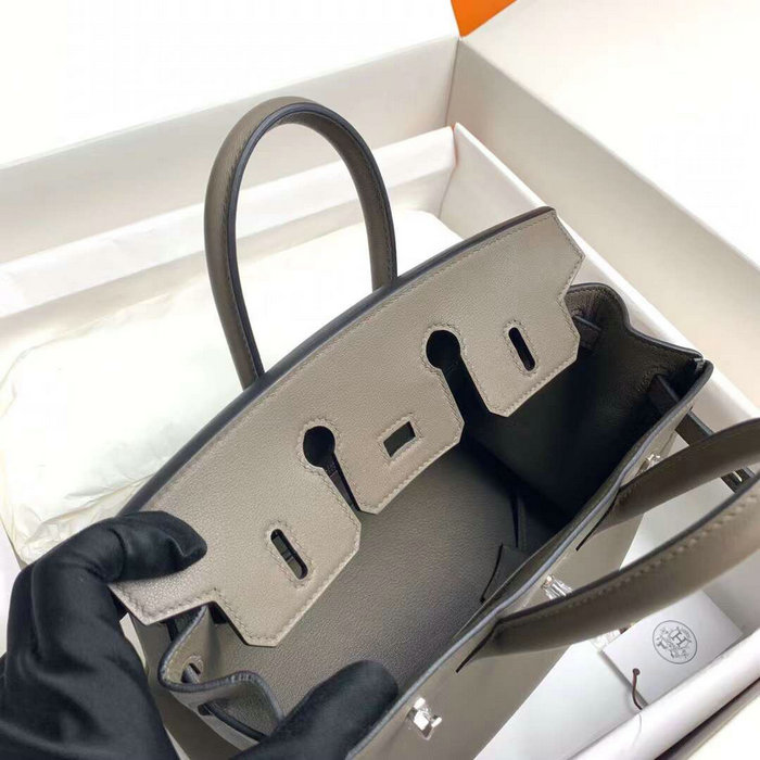 Hermes Swift Leather Birkin Bag Etain HB10231