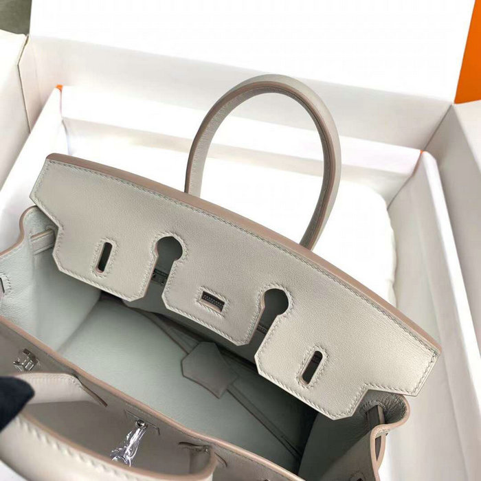 Hermes Swift Leather Birkin Bag Gris Perle HB10231