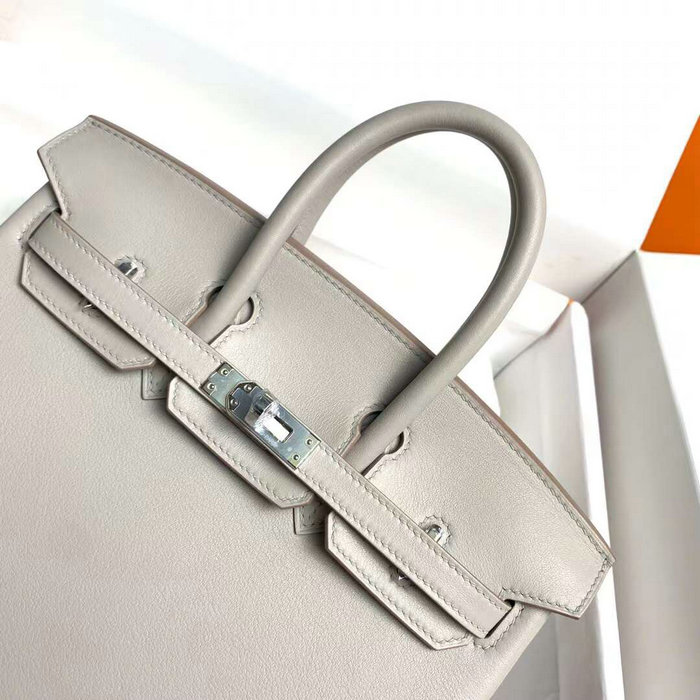 Hermes Swift Leather Birkin Bag Gris Perle HB10231