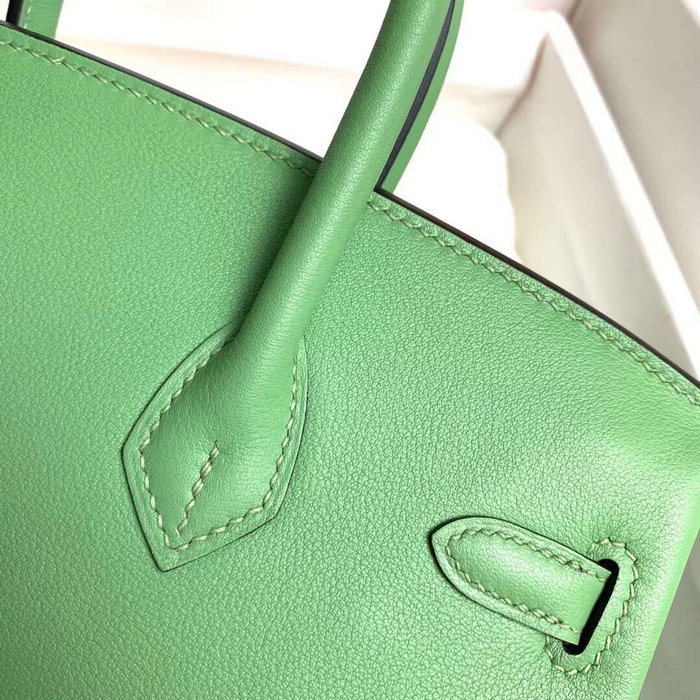 Hermes Swift Leather Birkin Bag Vert Criquet HB10231