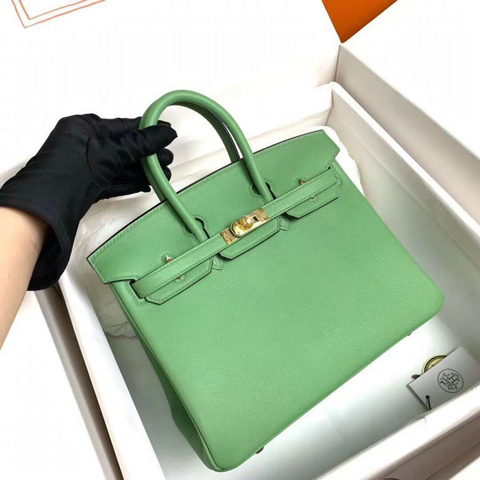 Hermes Swift Leather Birkin Bag Vert Criquet HB10231