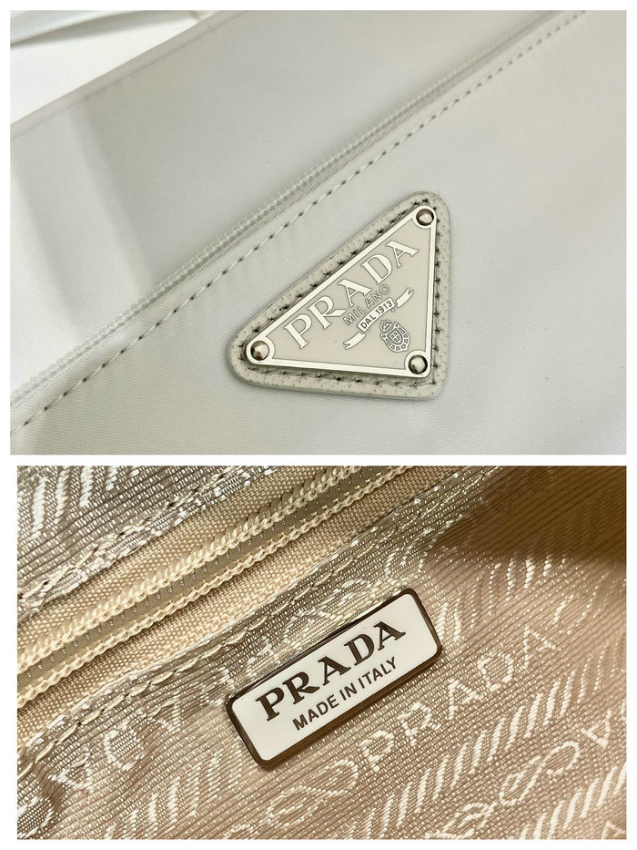 Prada Re-Nylon shoulder bag White 1BC167